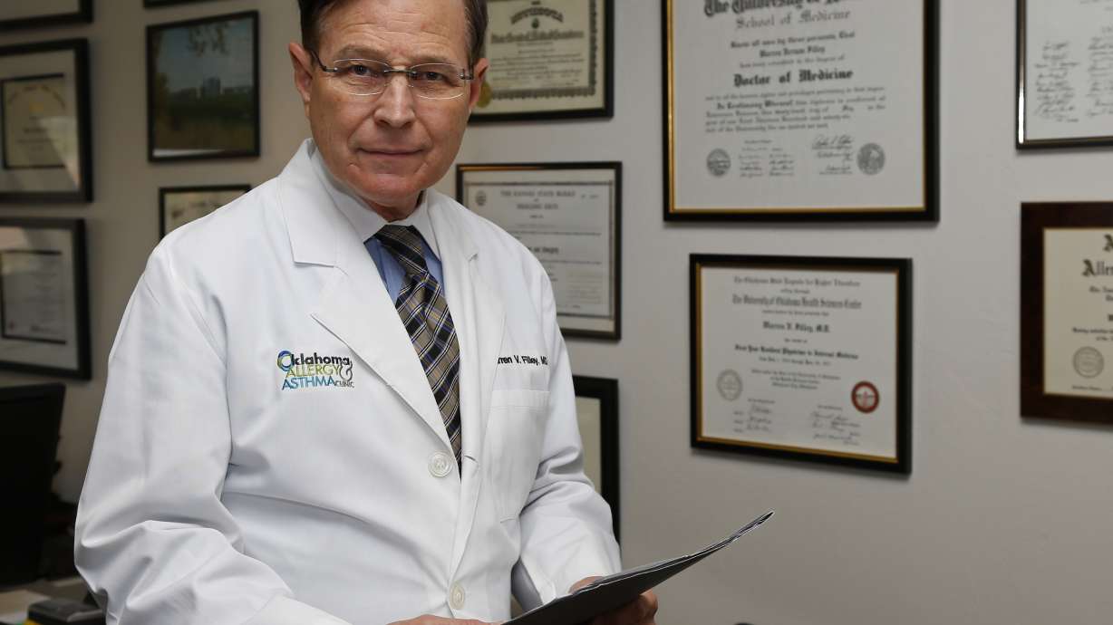 Achoo: High pollen count has Oklahomans sneezing, wheezing