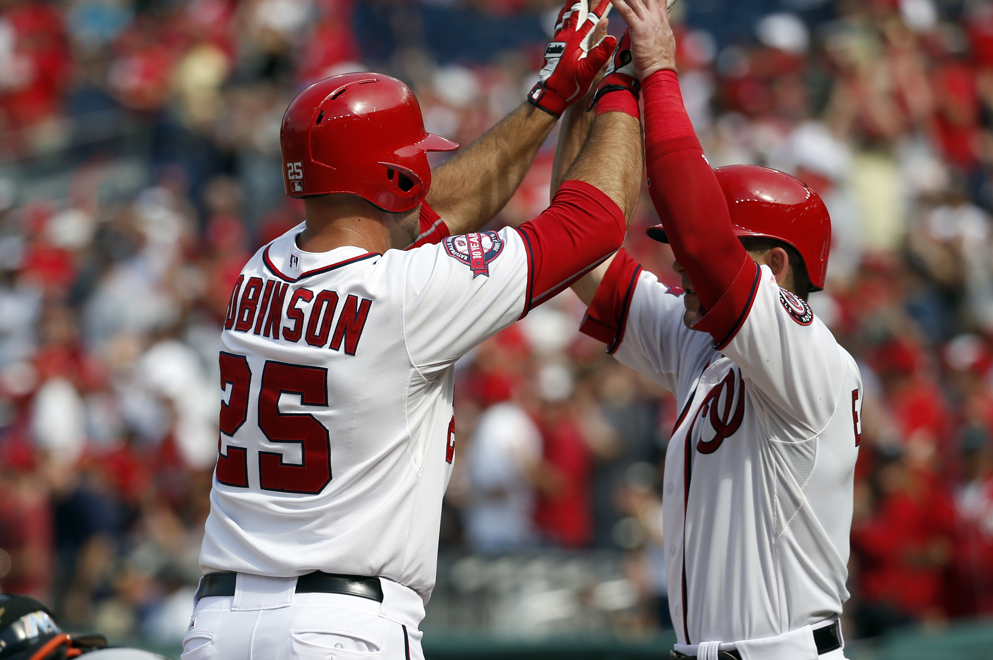 Werth homers, drives in 3 as Nationals beat Marlins 7-4