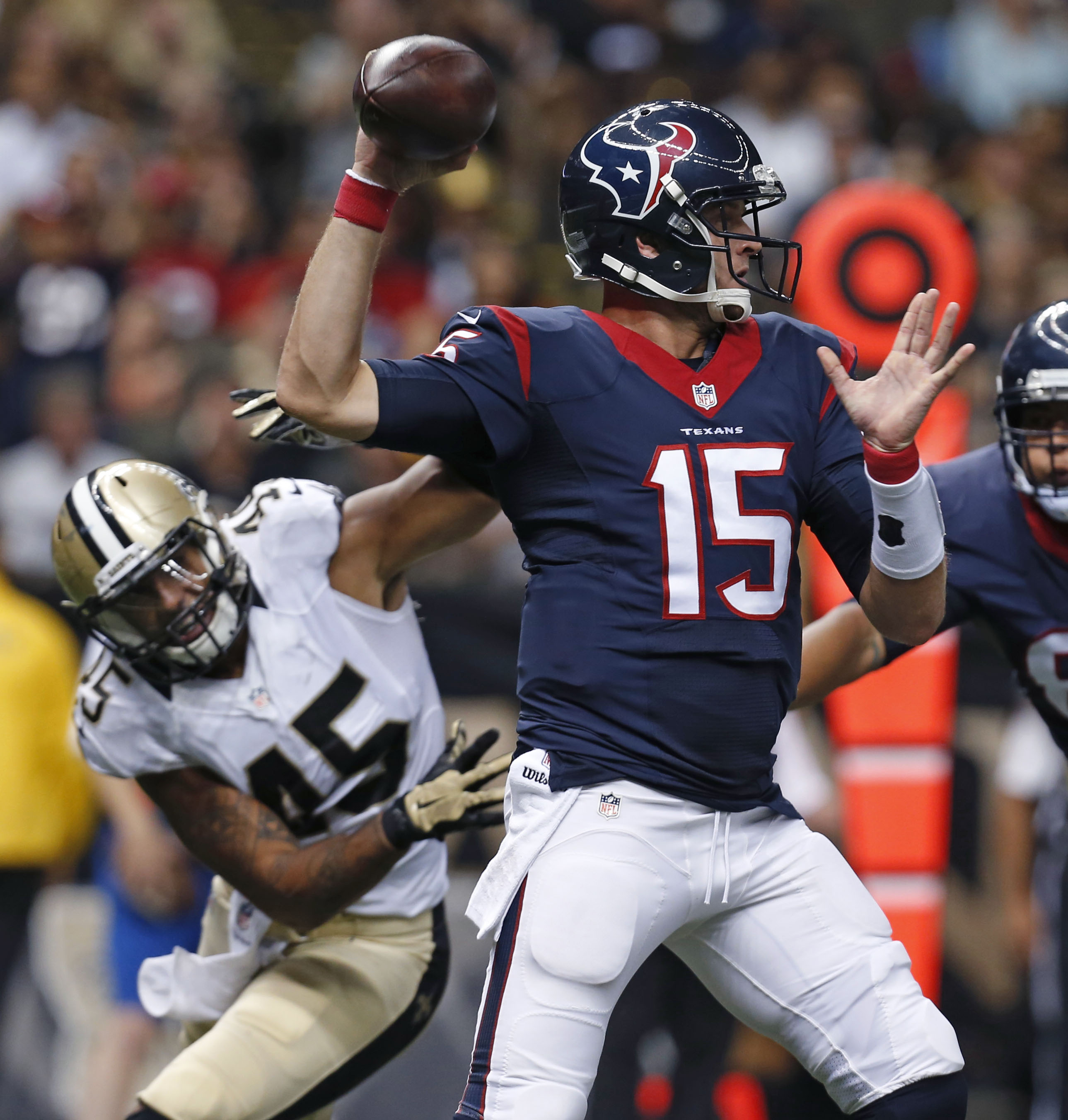Texans take preseason win over Saints 27-13