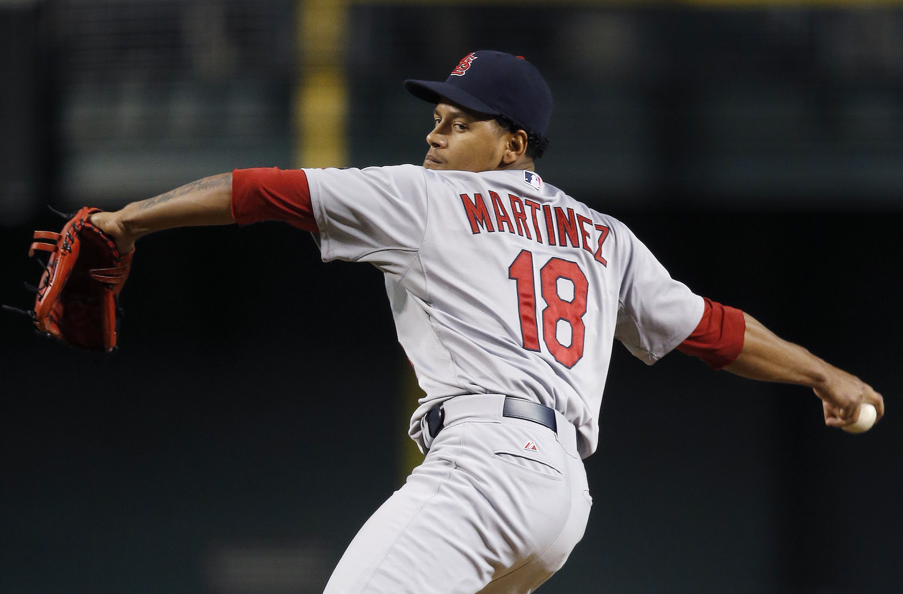 Cards' Martinez scratched from Tuesday start with sore back