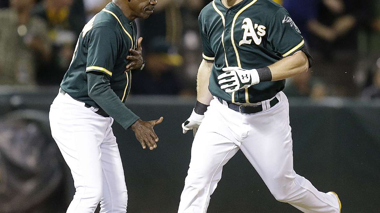 Mark Canha hits 3-run HR as Athletics beat Angels 11-5