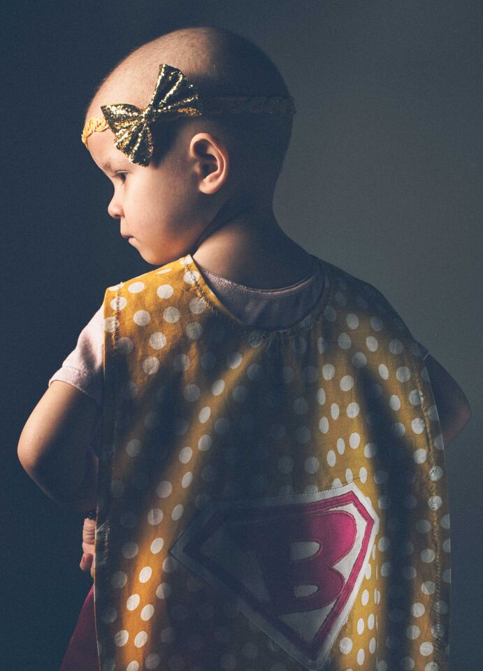 Braelyn, the superhero (Photo: Jonathan Diaz)