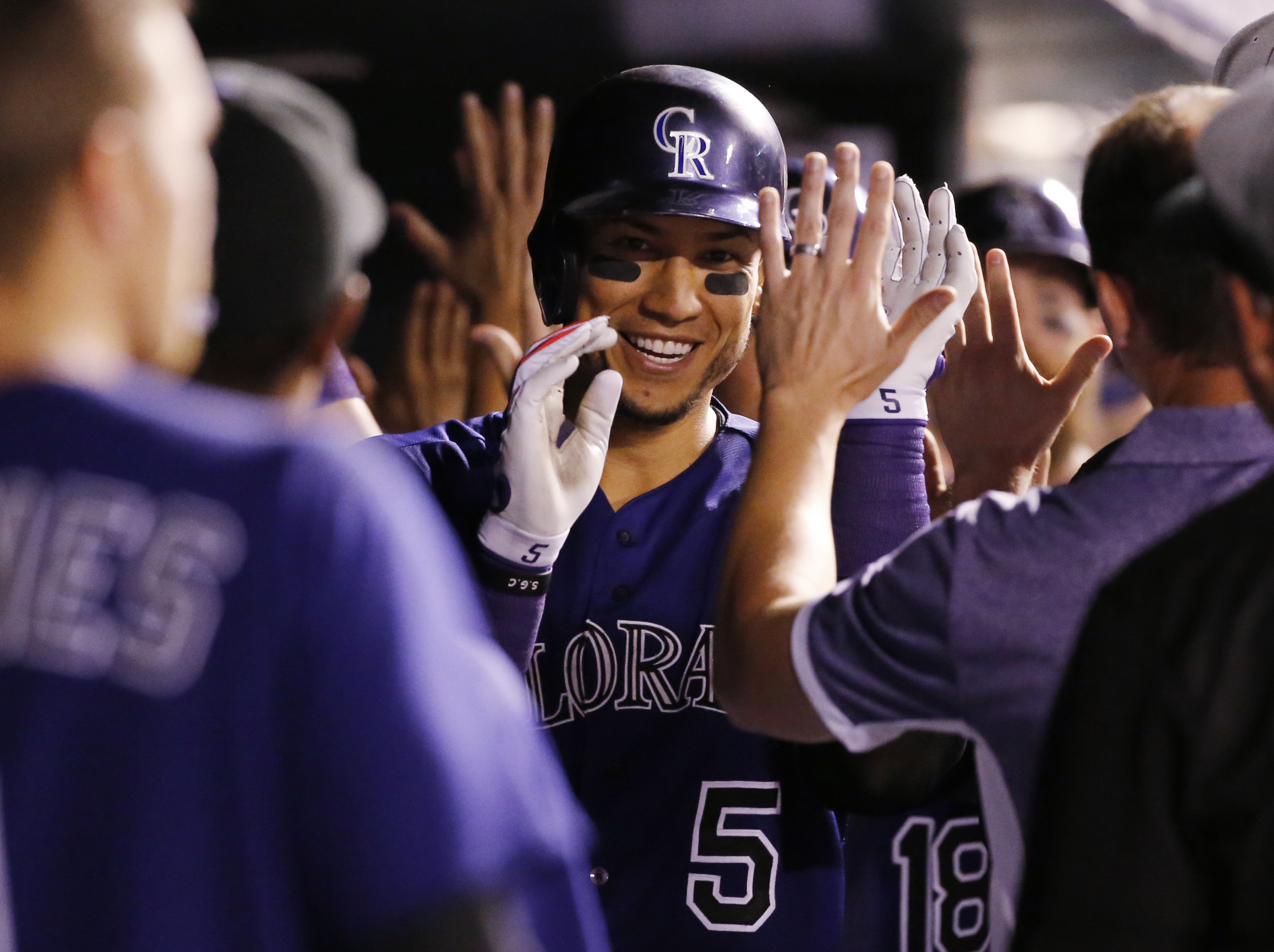 Gonzalez has 2 HRs, 7 RBIs as Rockies beat D-backs, 9-4