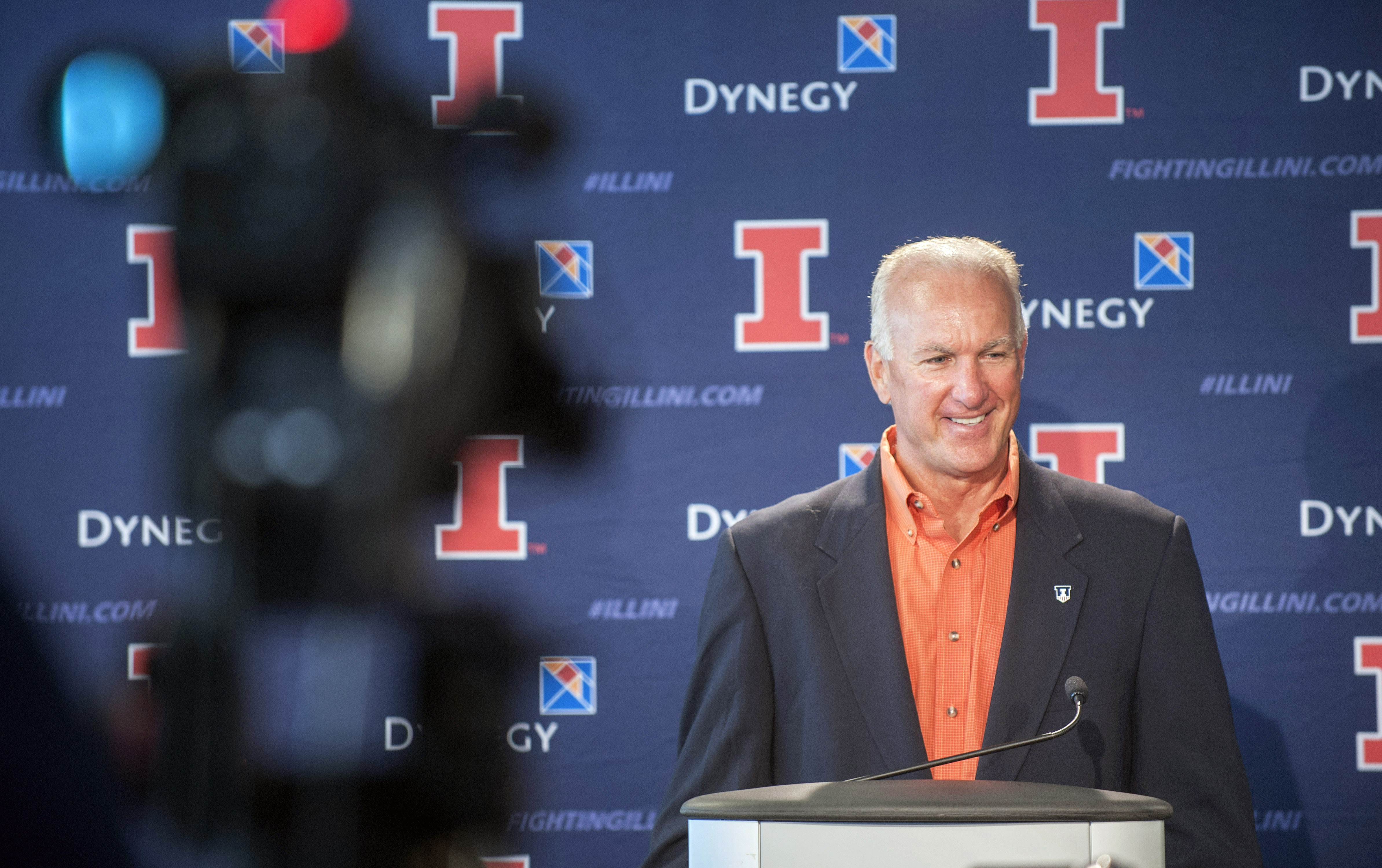 After turmoil cost its coach his job, Illinois ready to play