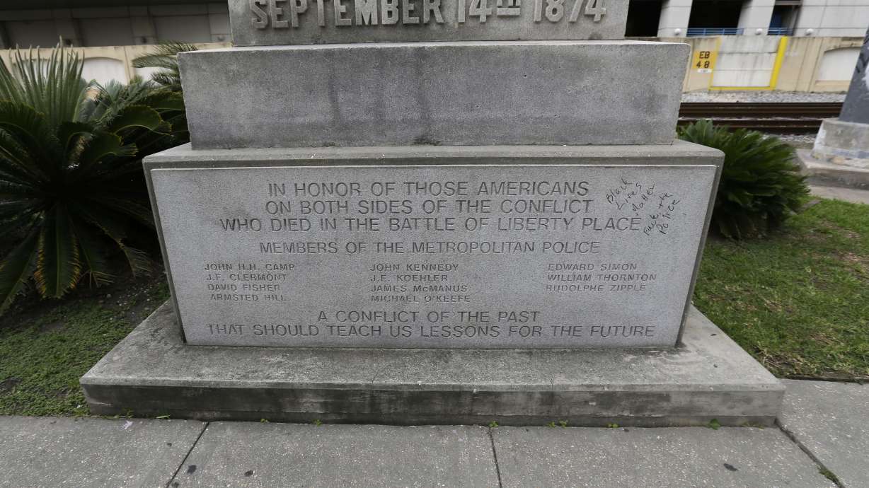 French Quarter agency backs removal of White League monument
