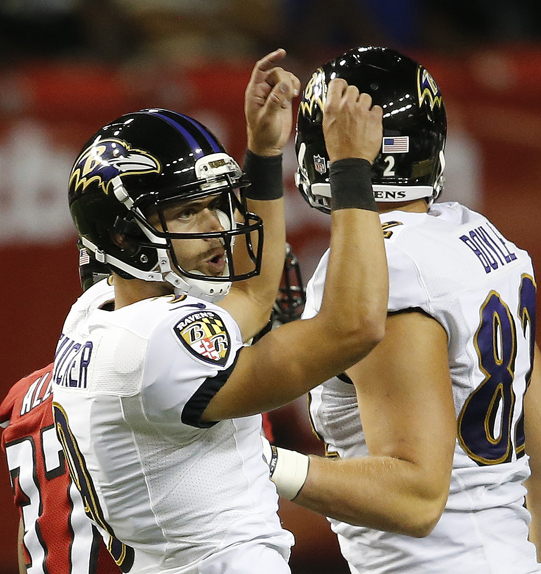 Renfree sharp as Falcons hold off Ravens' comeback, 20-19