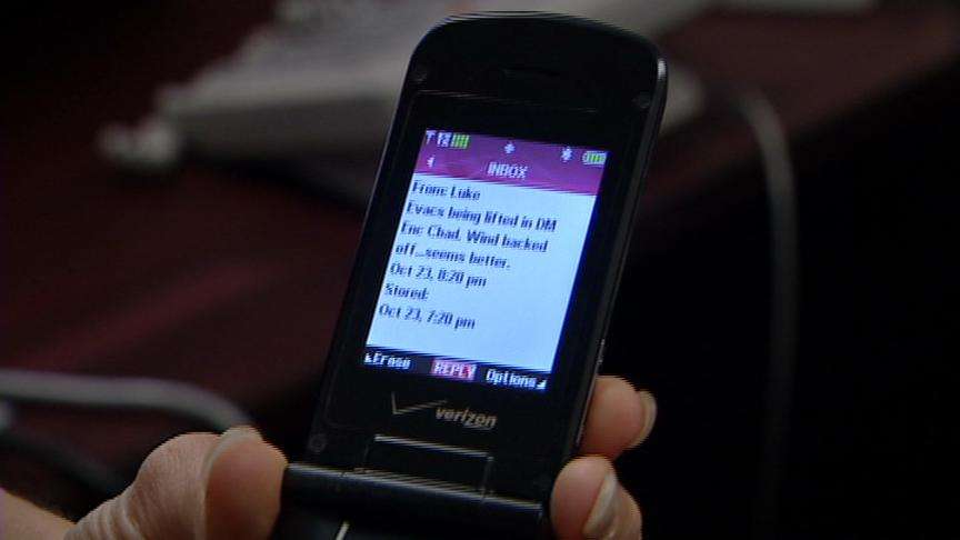 Blogs and Cell Phones Helping Families of Fire Victims Keep in Touch