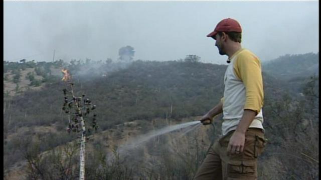 Utah Family Stays to Defend Southern California Home