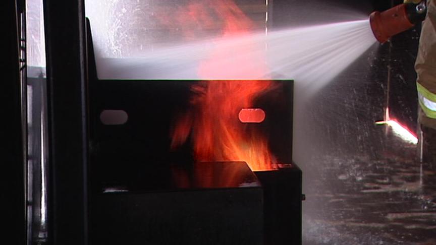 Firefighters Train for Heated Situation