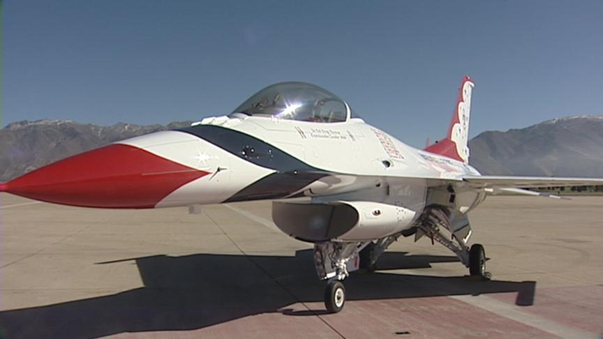 Air Force Base Unveils New Thunderbirds