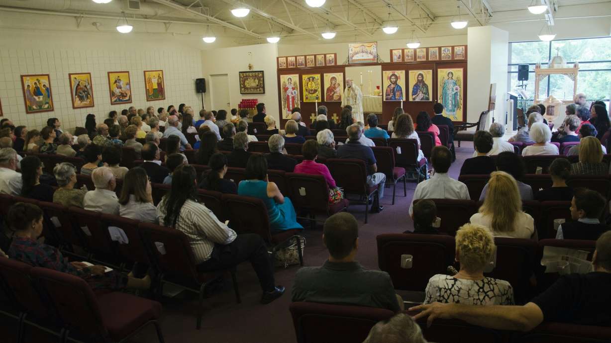 Local Greek Orthodox parish celebrates 1 year, welcomes new priest