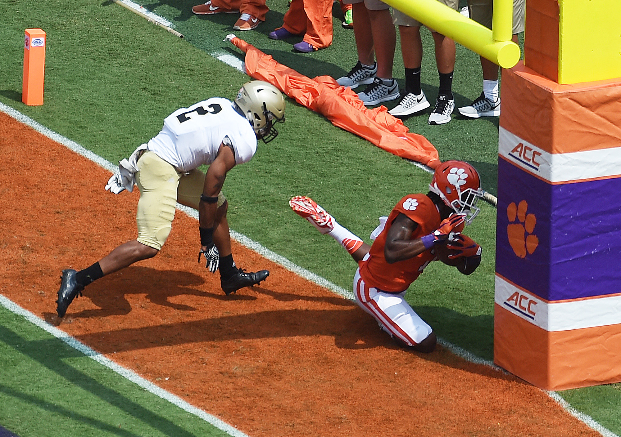 Watson throws for 2 TDs, No. 12 Clemson routs Wofford 49-10