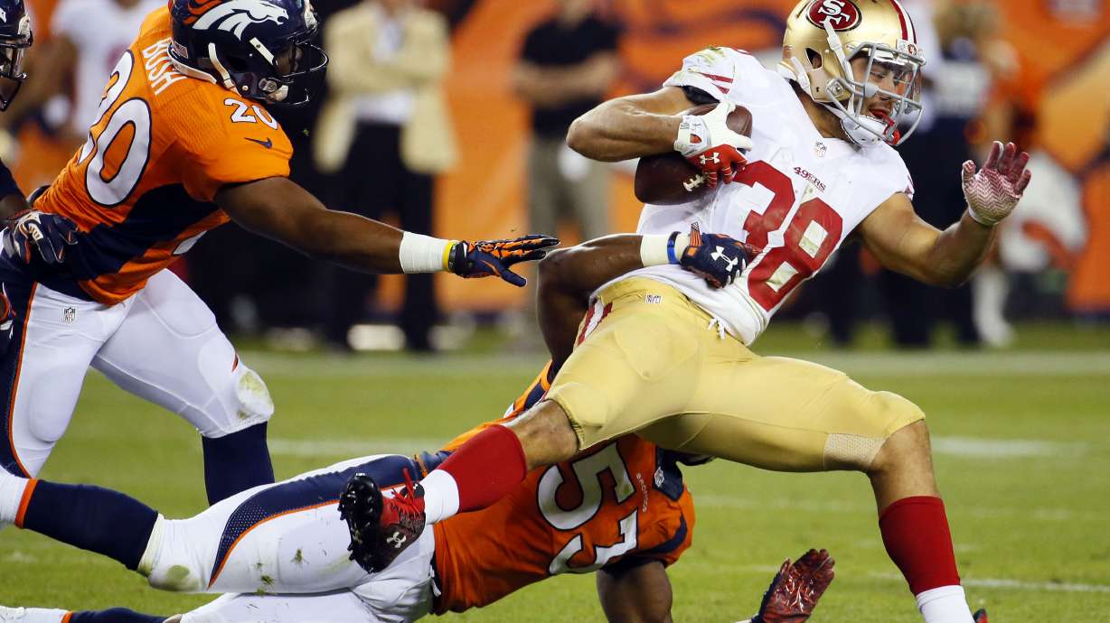 Ex-Australian rugby league star Jarryd Hayne makes 49ers