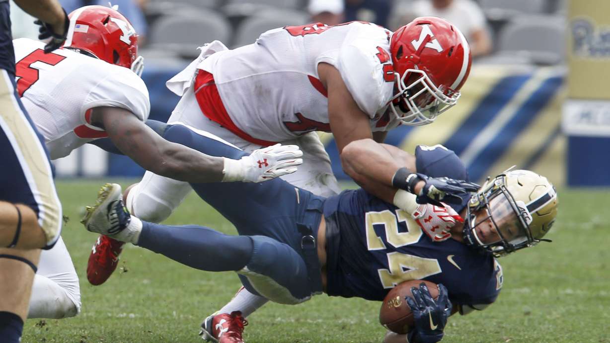 Pitt survives Youngstown State 45-37 in opener