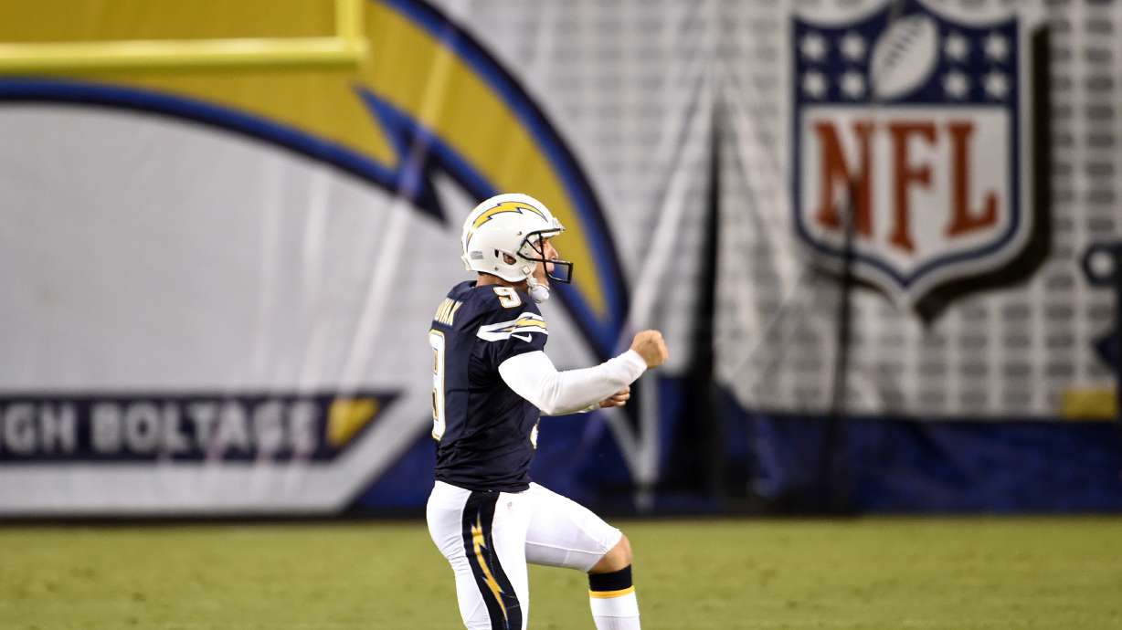 Veteran kicker Nick Novak cut by Chargers
