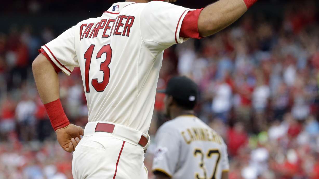Garcia works 7 scoreless innings, Cardinals beat Pirate 4-1
