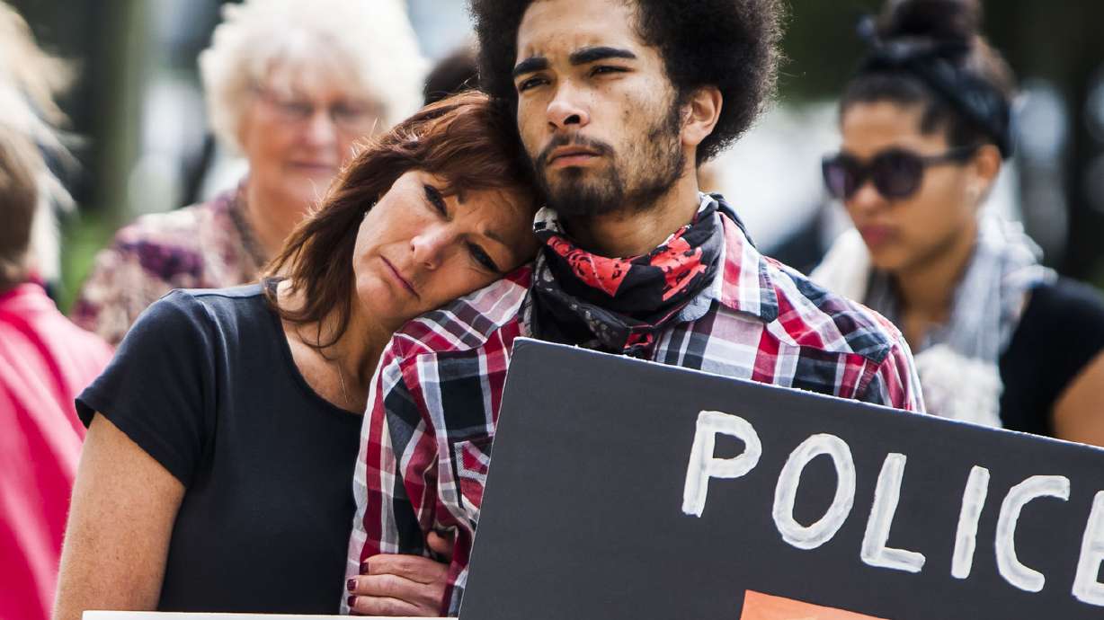 Families rally against police shootings