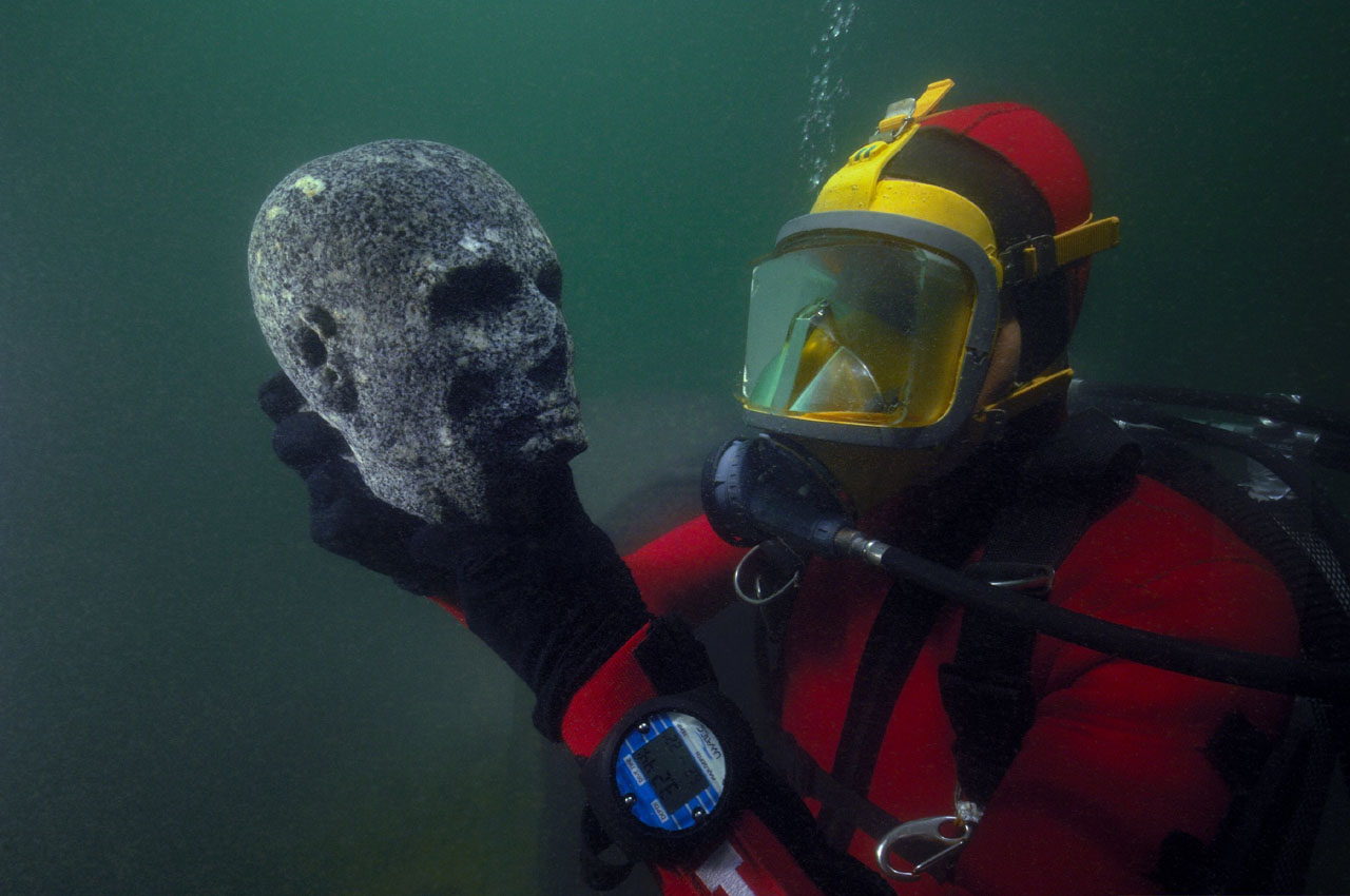 Relics of sunken Egyptian cities to go on display for 1st time