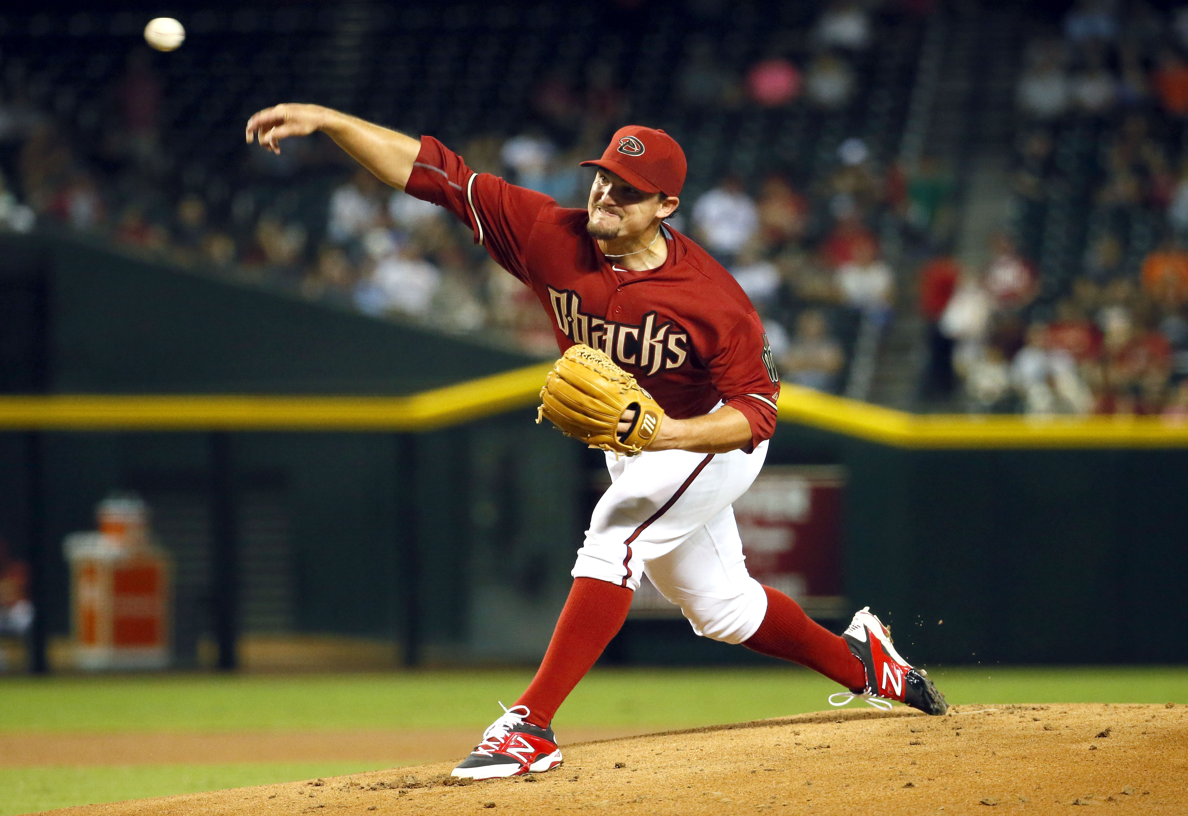 Godley strong in Arizona's 2-1 win over san Francisco