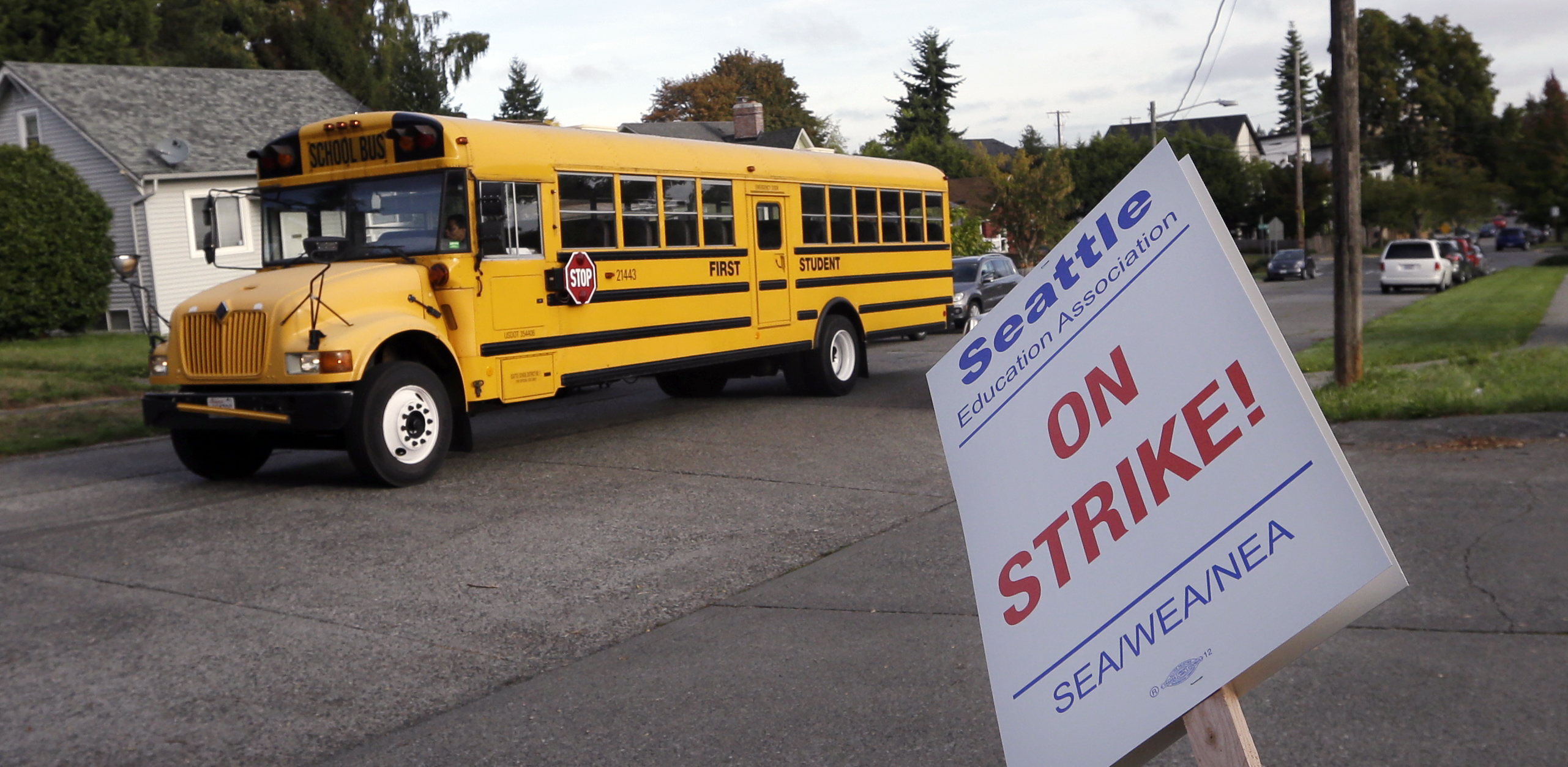 Striking teachers say pay gap makes Seattle tough to afford