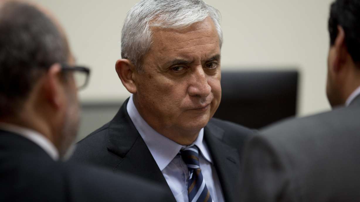 Former Guatemalan President Perez Molina appeals jailing