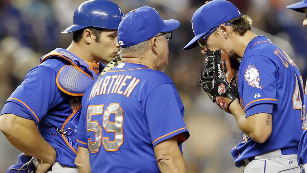 Mets coach Warthen goes to hospital with irregular heartbeat