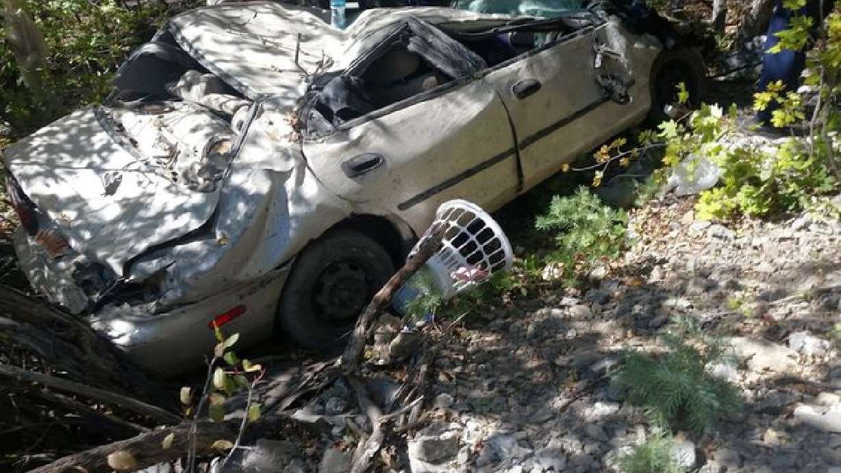 Mujer encontrada con vida 2 días después de sufrir accidente en lugar que nadie hubiera imaginado