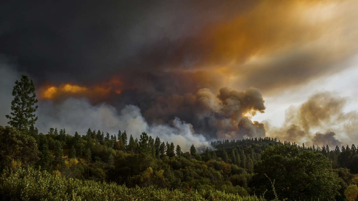 California town told to prepare to leave as wildfire surges
