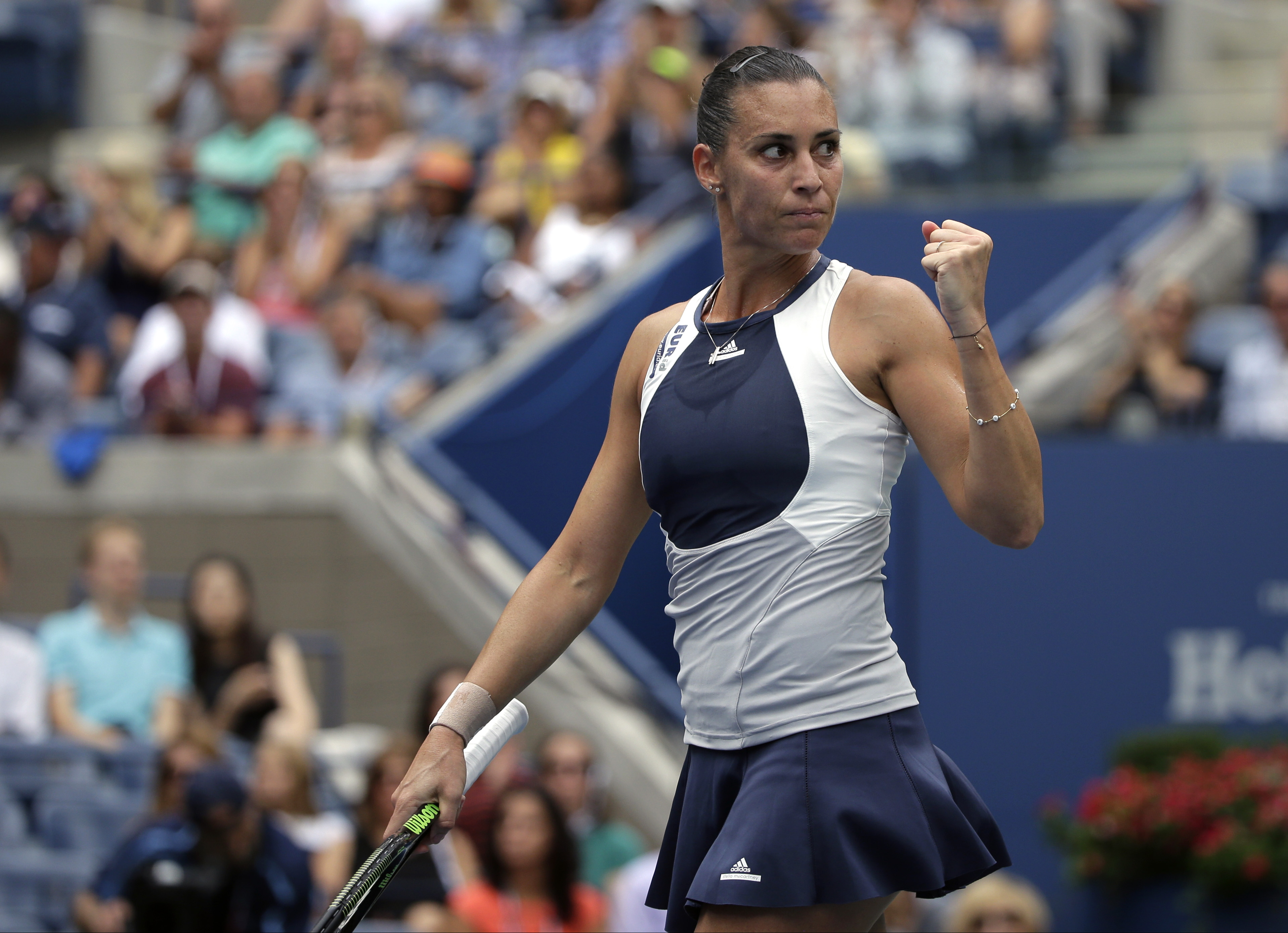 The Latest on US Open: Federer beats Wawrinka in semifinal