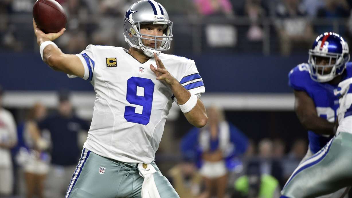 Cowboys overcome mistakes, beat Giants 27-26 on late TD