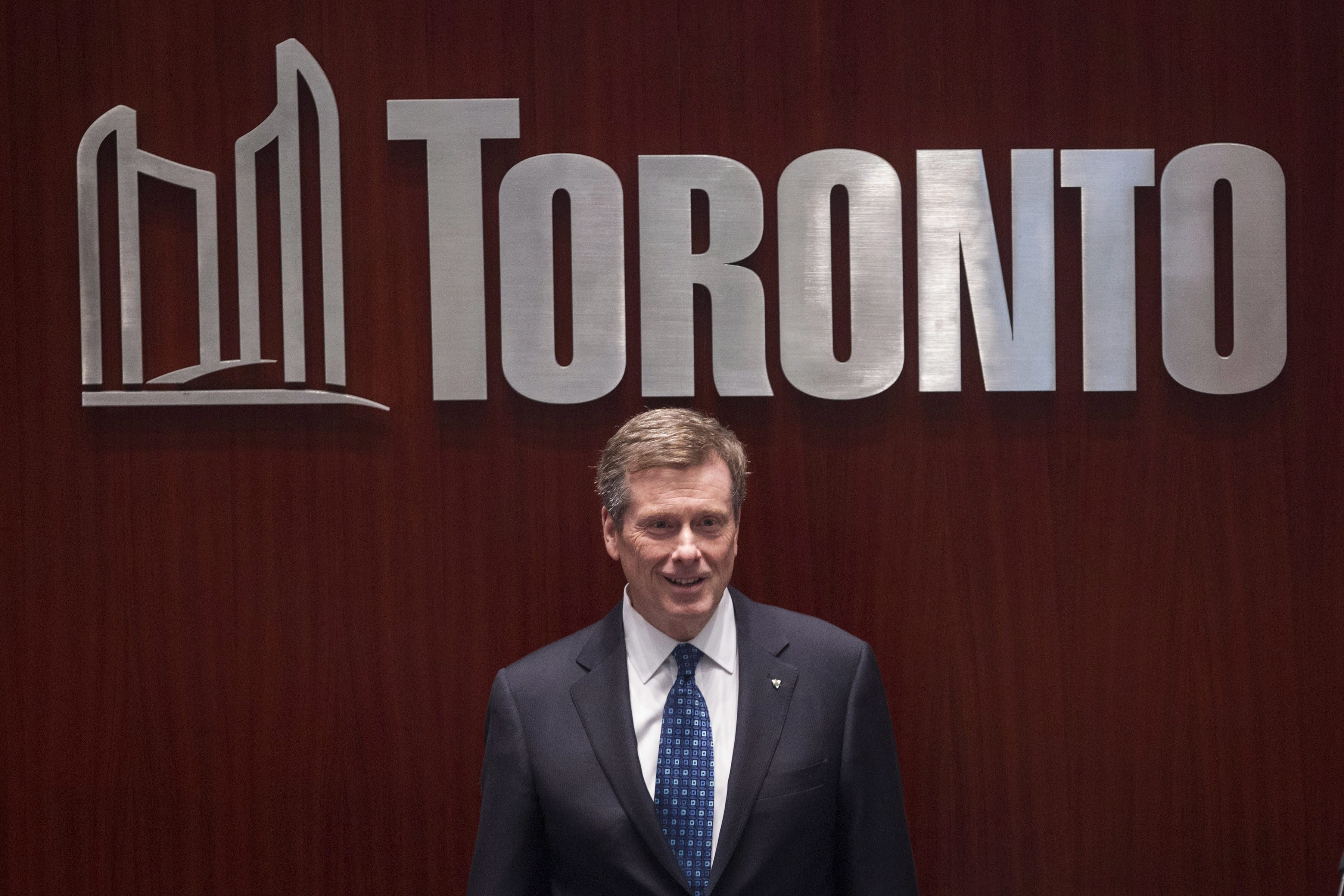 Mayor: Toronto not bidding for 2024 Olympics