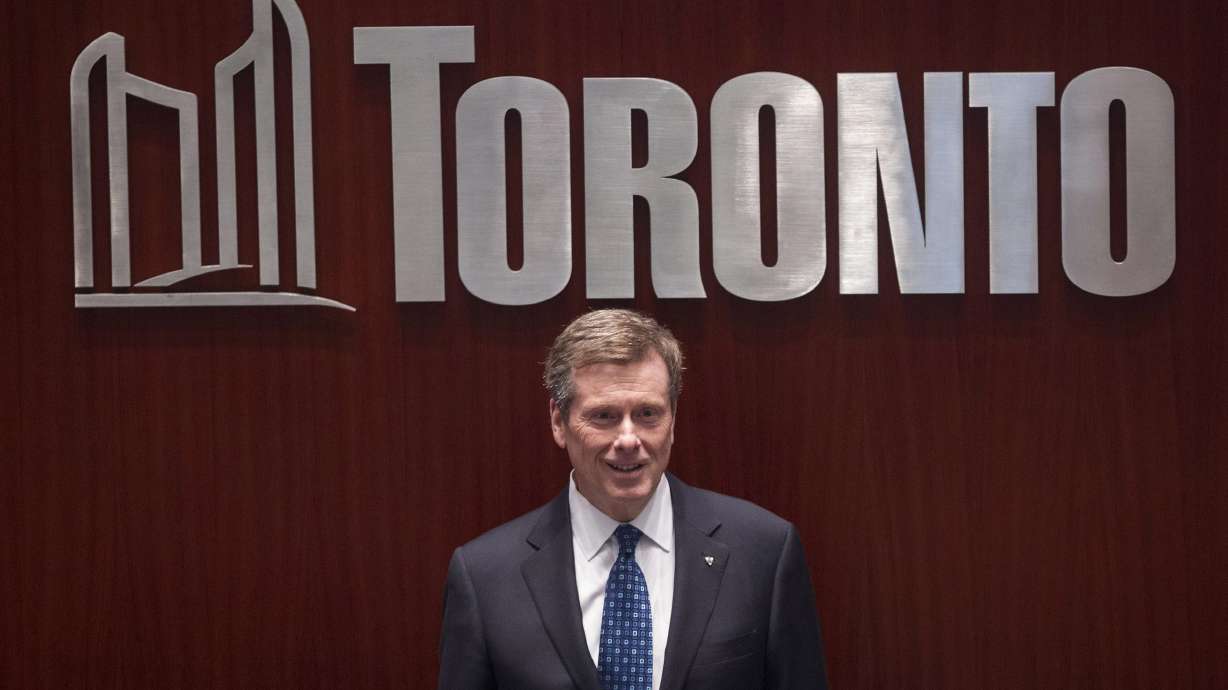 Mayor: Toronto not bidding for 2024 Olympics