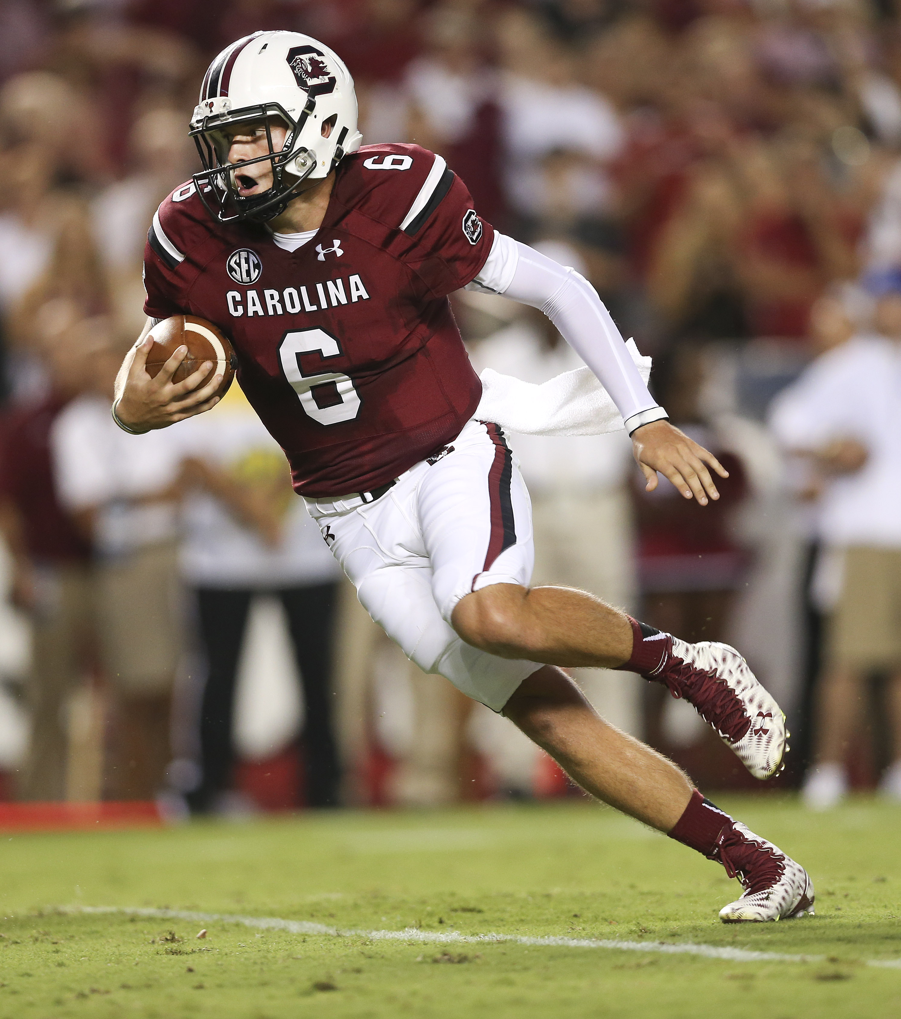 Gamecocks quarterback Connor Mitch released from hospital