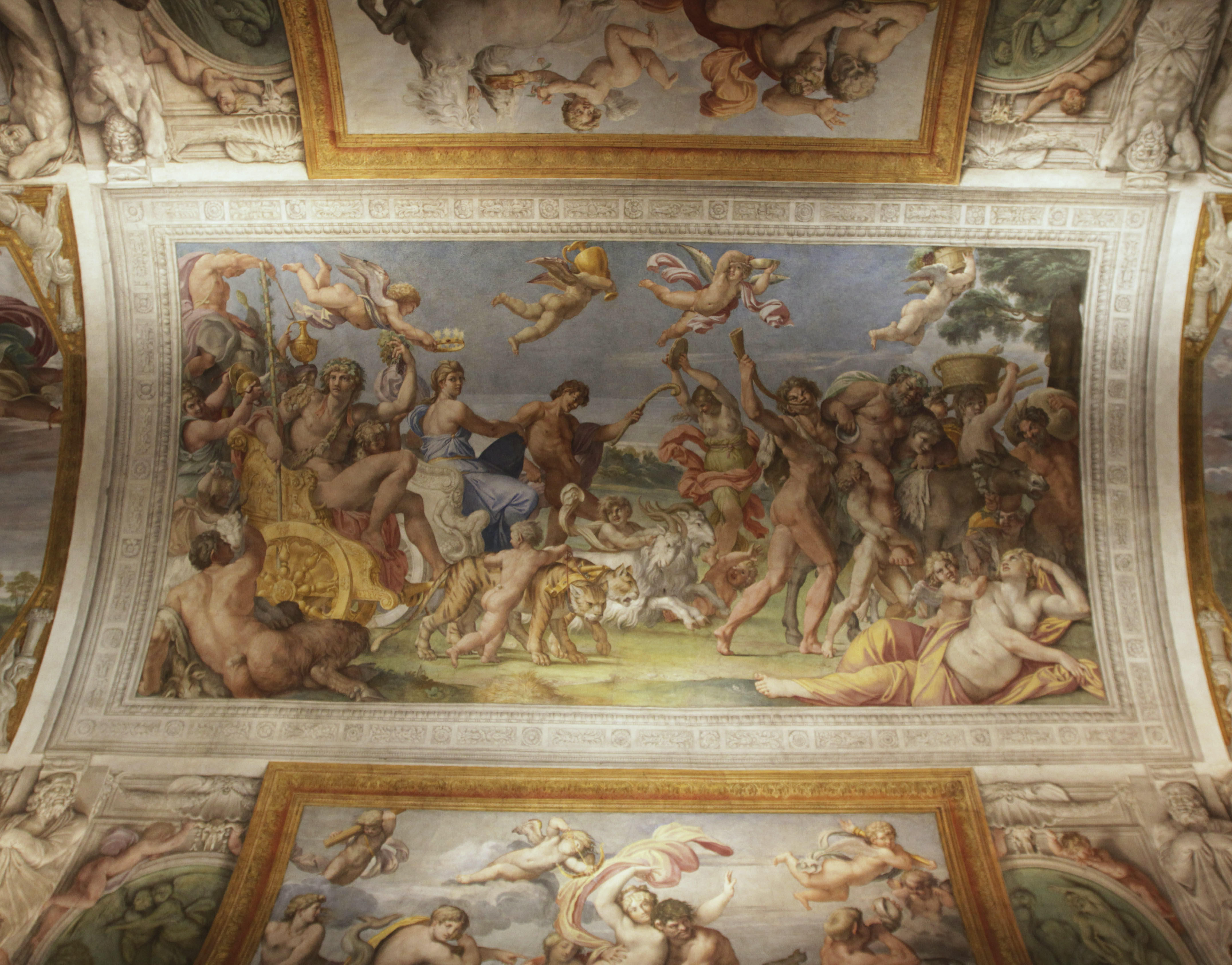French embassy in Rome shows off frescoes after face-lift