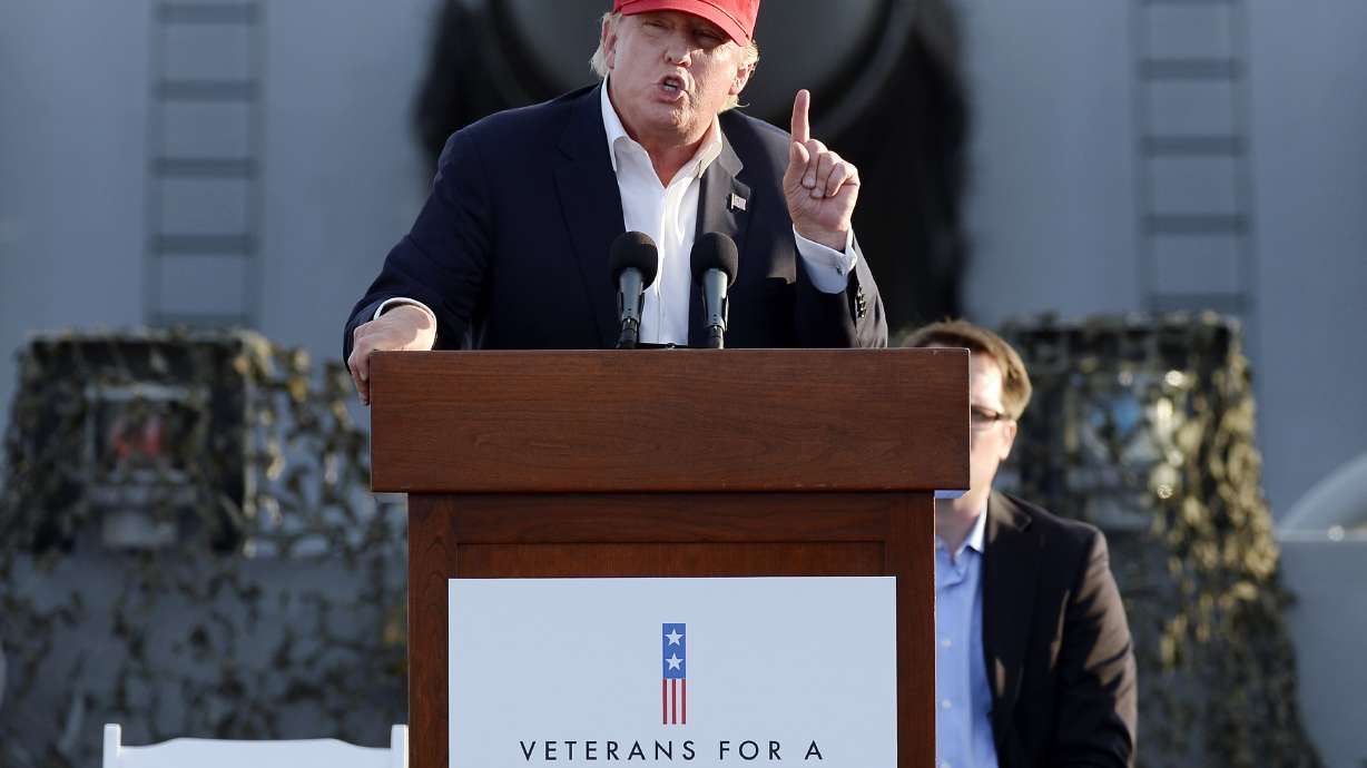 APNewsBreak: Vet group hosting Trump lost nonprofit status