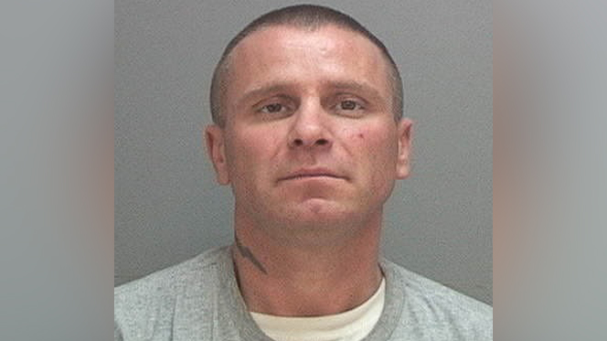 Heath Miller, 36, was arrested for investigation of burglary, theft and failing to stop for police. (Photo Salt Lake County Jail)