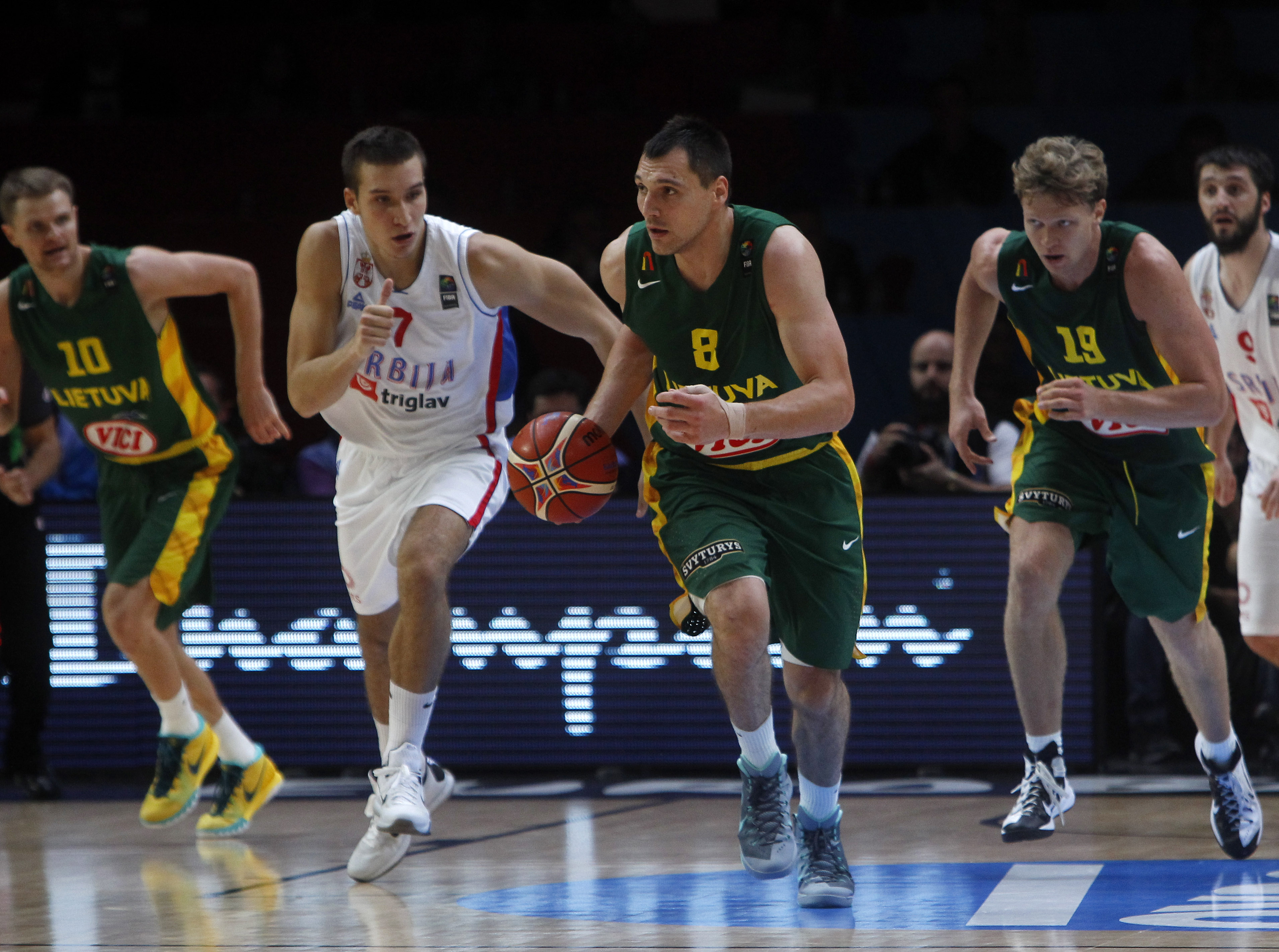 Lithuania edges Serbia 67-64 to reach Eurobasket final