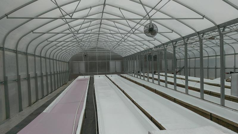 The water tanks that will be used in the warehouse. Photo credit: LA INC