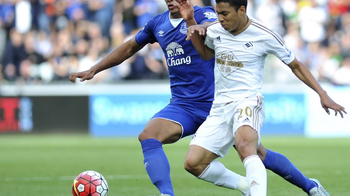 Everton and Swansea draw 0-0 at the Liberty Stadium