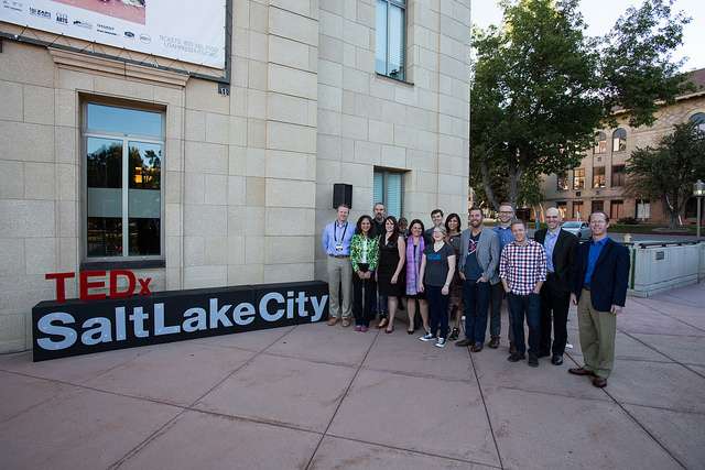 All of the 2015 speakers at TEDx Salt Lake City (Photo: TEDx Salt Lake City)