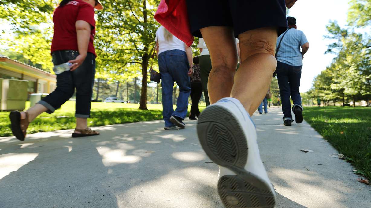 Utah seniors walk to prevent falls