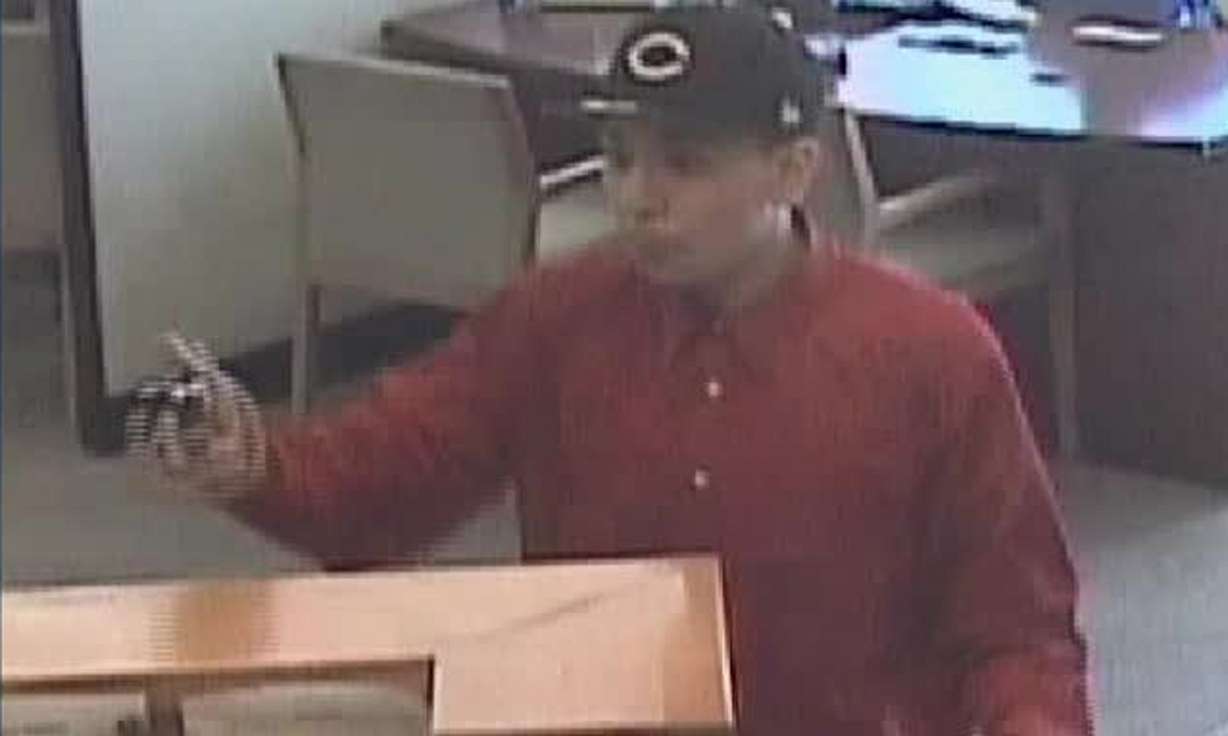 Surveillance video from credit union robbery. Photo: West Valley City Police Department