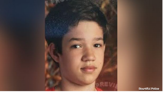 Niño de 13 años desaparecido en Bountiful es encontrado en Holladay 