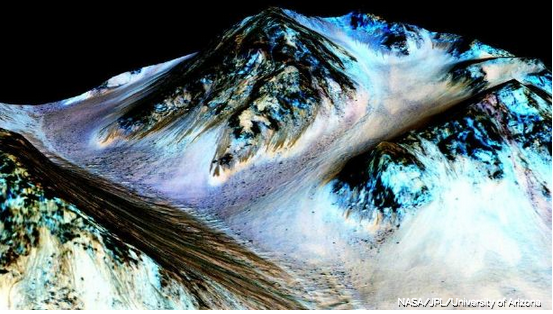 Fuerte evidencia de que Marte alberga agua en su superficie