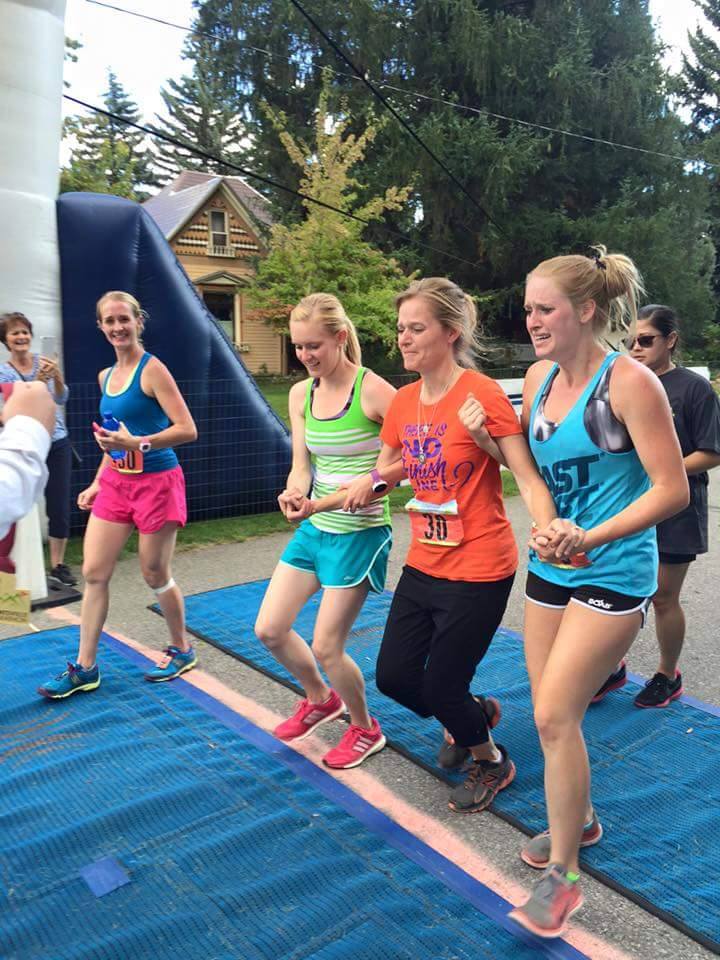 Mother with neurological condition reaches marathon dream with help of family