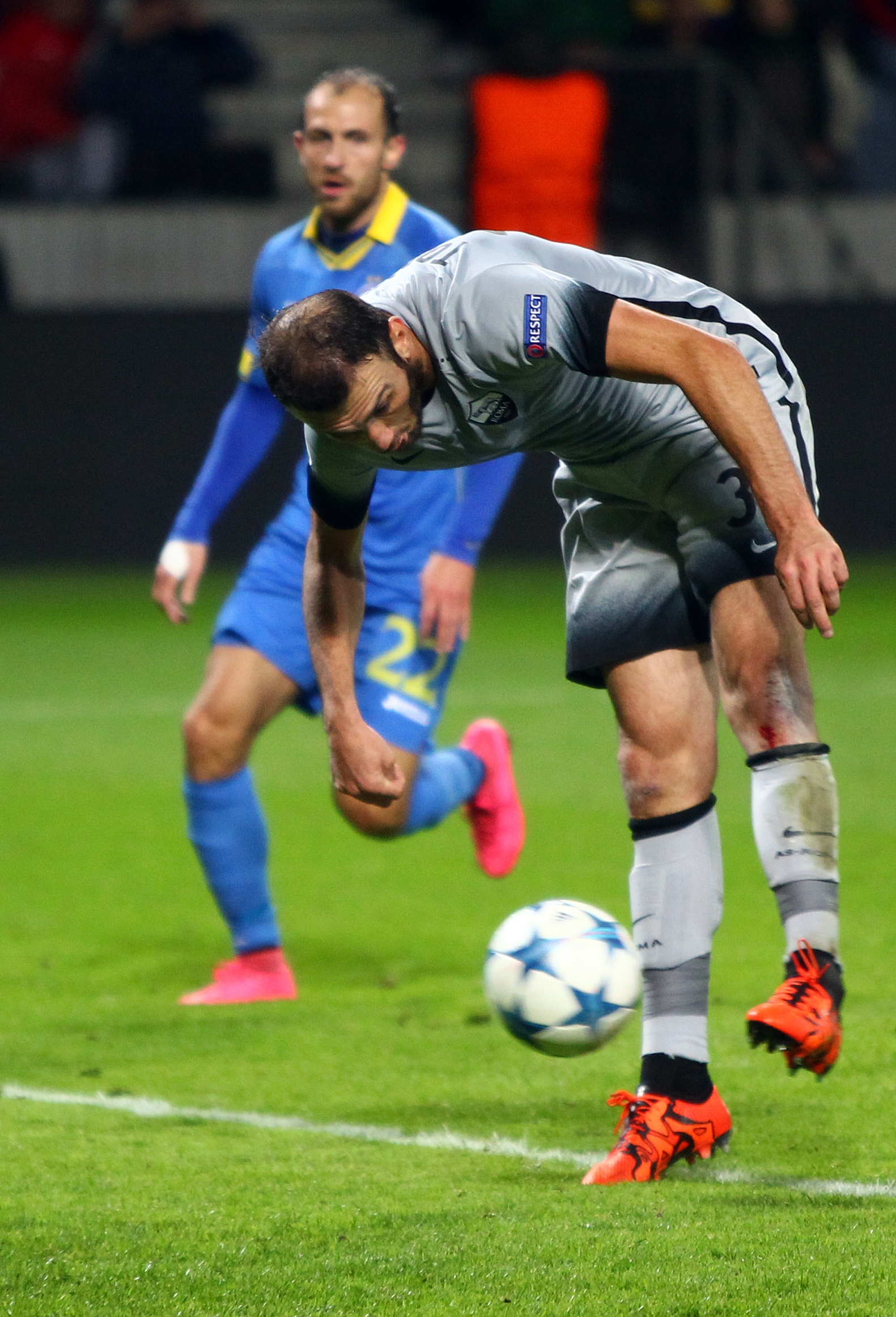 Roma stunned in 3-2 defeat to BATE in Champions League