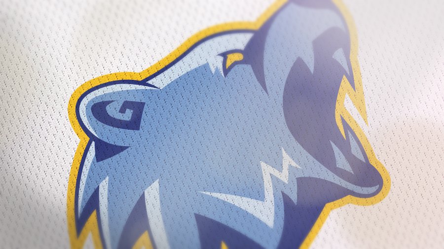 Addison Foote's redesign of the Memphis Grizzlies logo. (Photo: Addison Foote )