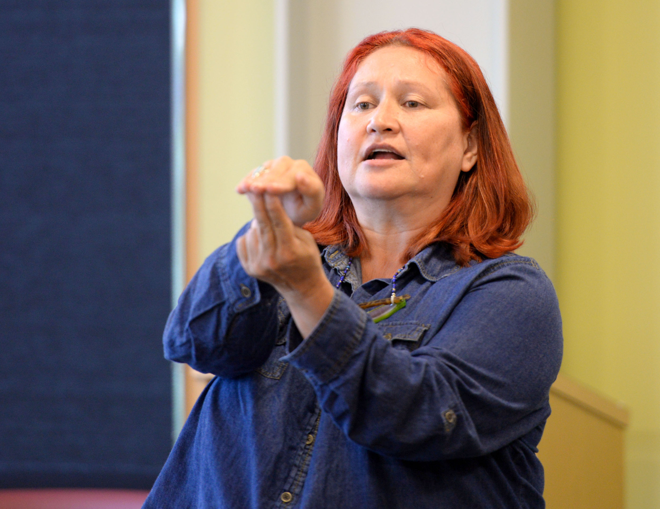 Shm'algyack speaker passes on language in Ketchikan