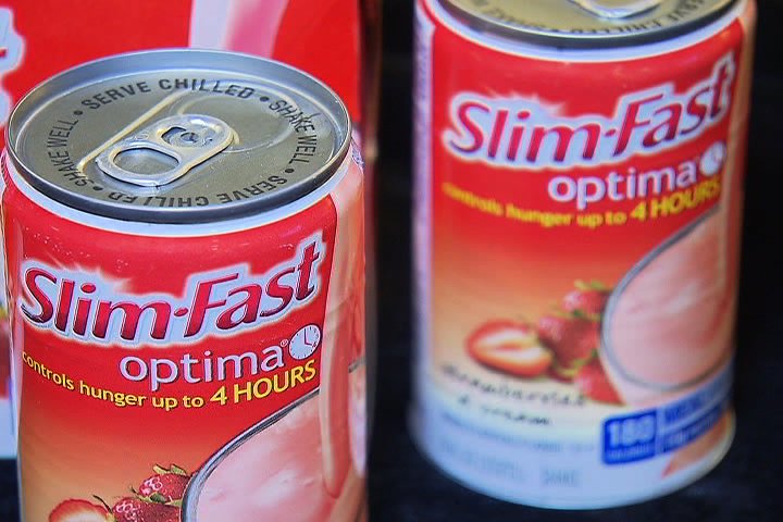 In 1977, Slim Fast — a shake for breakfast, a shake for lunch, then a sensible dinner — became a diet staple. (Photo: CNN)