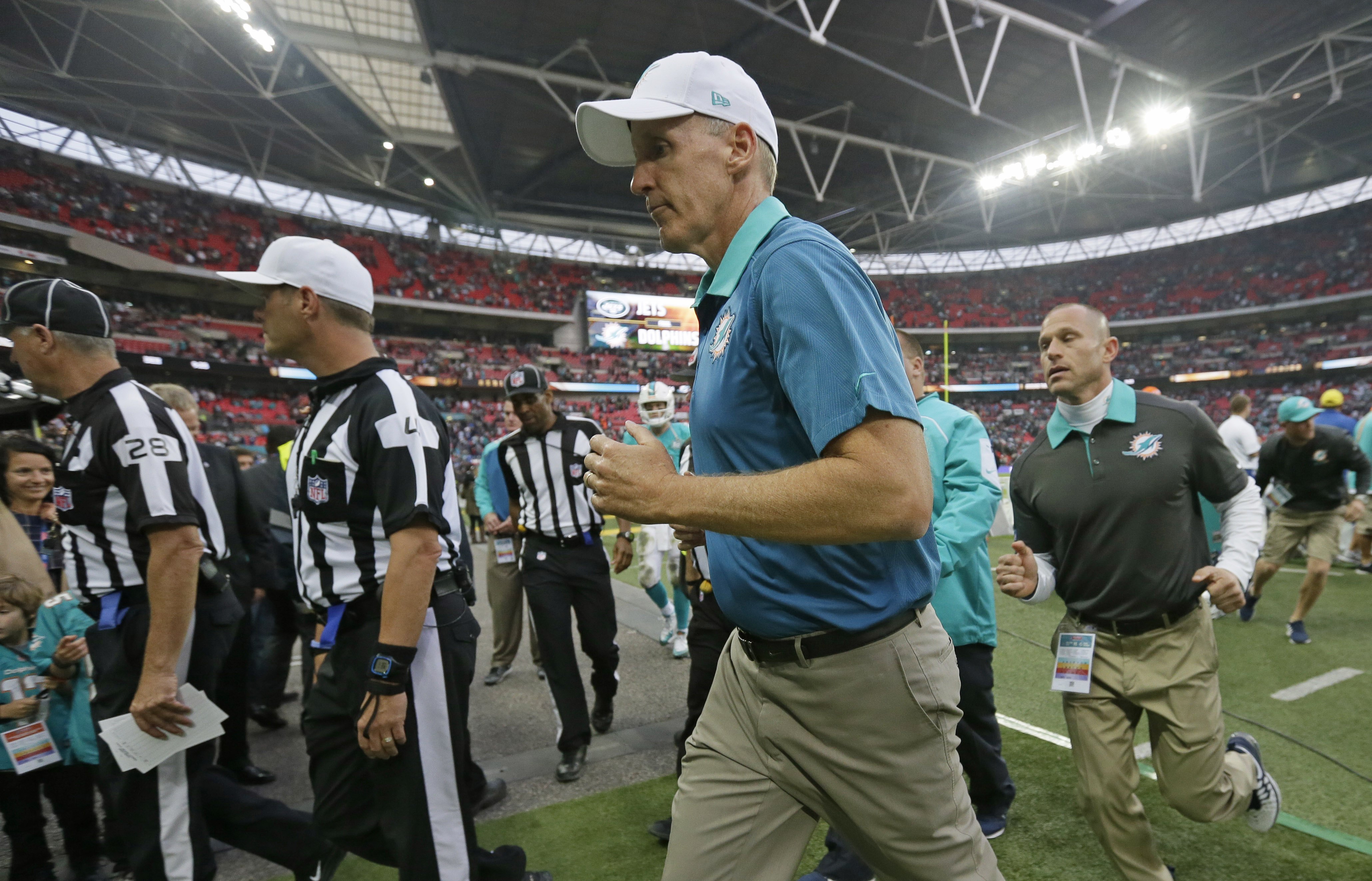 Dolphins coach Joe Philbin fired 4 games into his 4th season